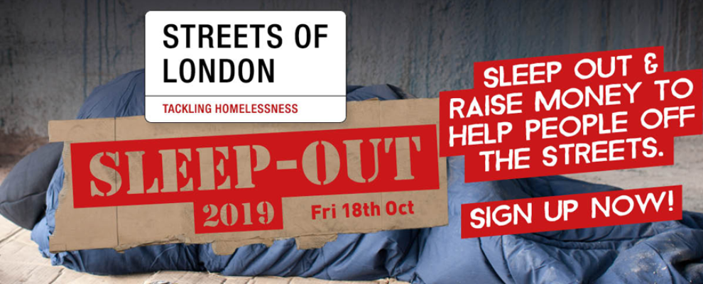 Sleep Out 2019 - Streets of London